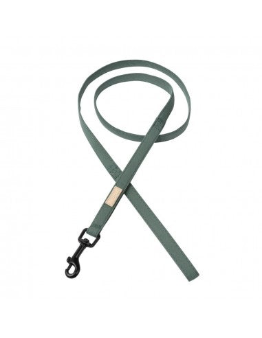 Correa de algodón para perros FuzzYard Life Myrtle Green (talla S)