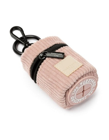 Dispensador de bolsas de pana para perro FuzzYard Soft Blush