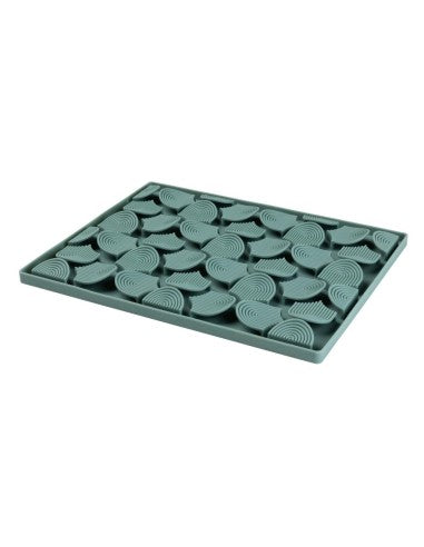 Alfombra lamedora para perros FuzzYard Life Myrtle Green