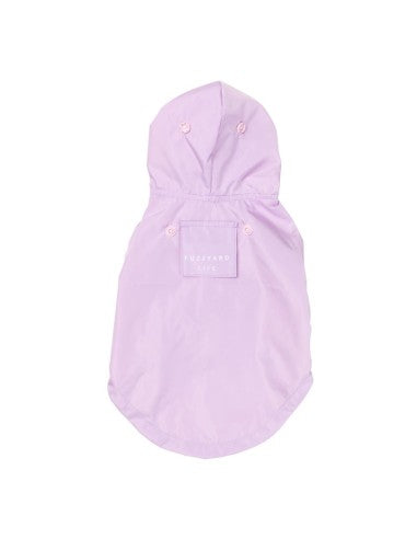 Chubasquero impermeable para perros FuzzYard Life Lila