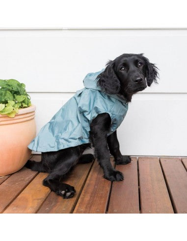 Chubasquero impermeable para perros FuzzYard Life Myrtle Green