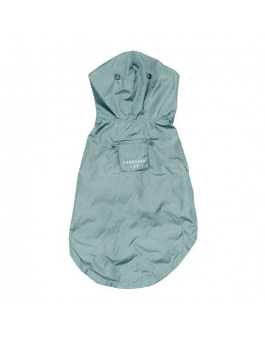 Chubasquero impermeable para perros FuzzYard Life Myrtle Green