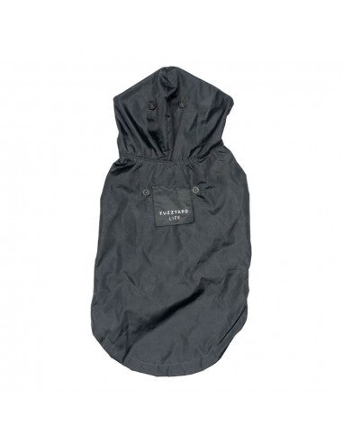 Chubasquero impermeable para perros FuzzYard Life Slate Grey