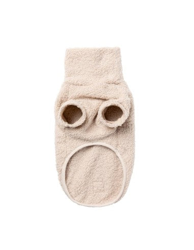 Jersey bouclé para perros FuzzYard Life Sandstone