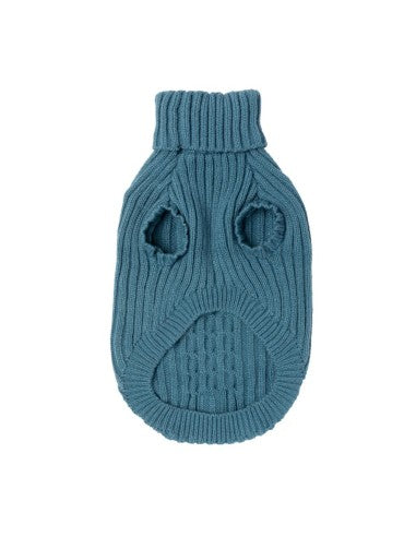 Jersey de punto para perros FuzzYard Life French Blue (talla 1)