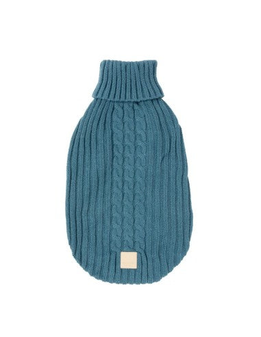 Jersey de punto para perros FuzzYard Life French Blue (talla 2)