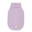 Jersey de punto trenzado para perros FuzzYard Life Lila