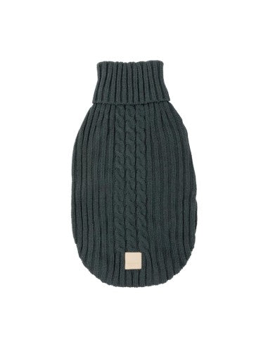 Jersey de punto para perros FuzzYard Life Slate Grey (talla 2)