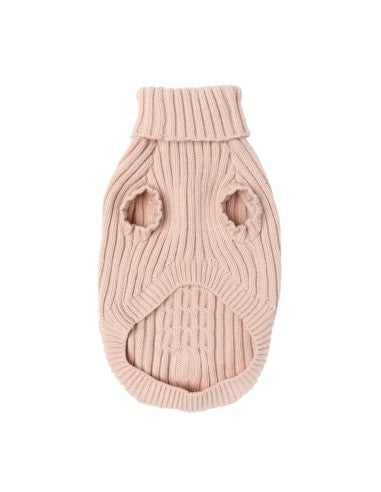 Jersey de punto para perros FuzzYard Life Soft Blush (talla 3)