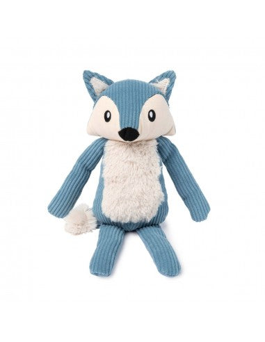 Peluche de pana para perros FuzzYard Life Zorro French Blue