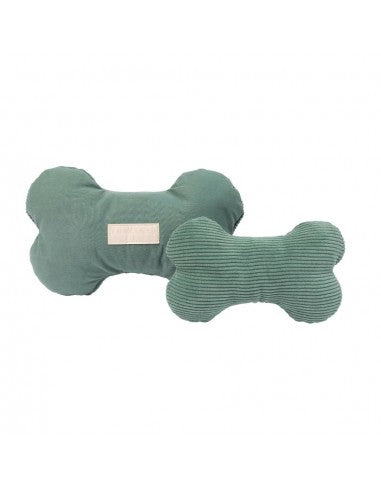Peluche hueso para perros FuzzYard Life Myrtle Green (talla L)