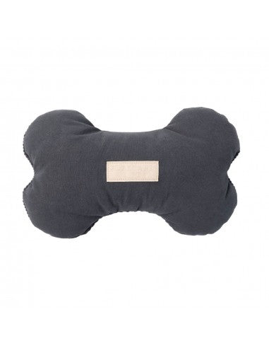 Peluche hueso para perros FuzzYard Life Slate Grey (talla L)