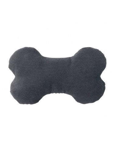 Peluche hueso para perros FuzzYard Life Slate Grey (talla L)