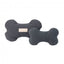 Peluche hueso para perros FuzzYard Life Slate Grey (talla L)