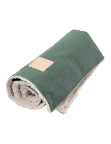 Manta reversible para perros FuzzYard Life Myrtle Green (talla S)