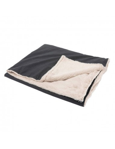Manta reversible para perros FuzzYard Life Slate Grey (talla L)