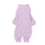 Pijama de tacto suave para perros FuzzYard Life Lila