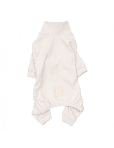 Pijama de tacto suave para perros FuzzYard Life Sandstone