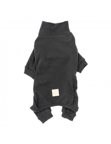 Pijama de tacto suave para perros FuzzYard Life Slate Grey