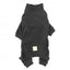 Pijama de tacto suave para perros FuzzYard Life Slate Grey