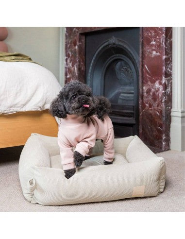 Pijama de tacto suave para perros FuzzYard Life Soft Blush