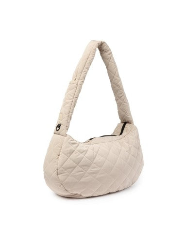 Transportín bandolera para perros FuzzYard Life Sandstone
