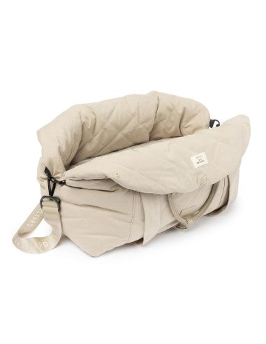 Transportín y asiento de coche para perros FuzzYard Sandstone