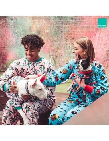Pijama de una pieza para personas FuzzYard Dinosaur Land (talla XS)