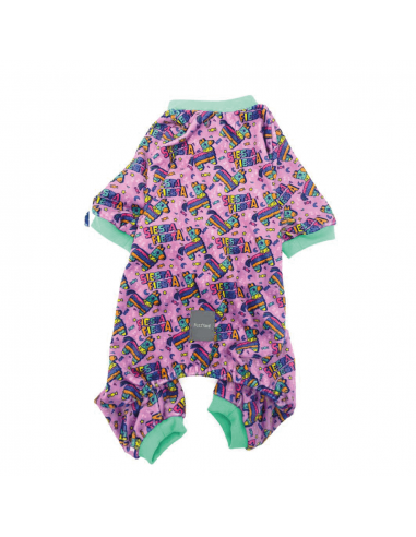 Pijama para perros frioleros FuzzYard Nap Party (talla 4)