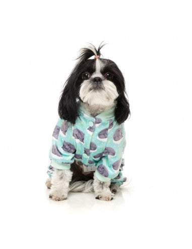 Pijama de felpa para perros FuzzYard Sleepy Wombats