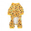 Pijama de felpa para perros FuzzYard What The Duck talla 6