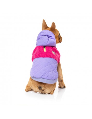 Sudadera con capucha para perros FuzzYard Oregon lavanda