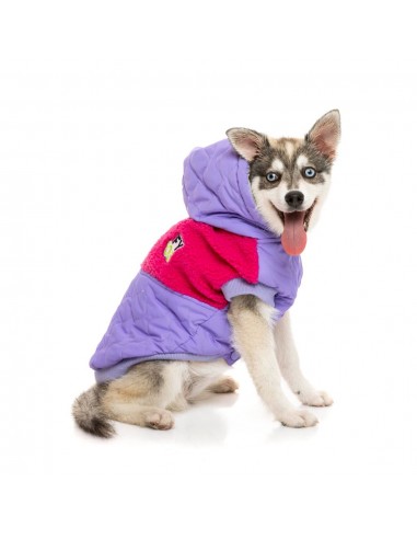 Sudadera con capucha para perros FuzzYard Oregon lavanda