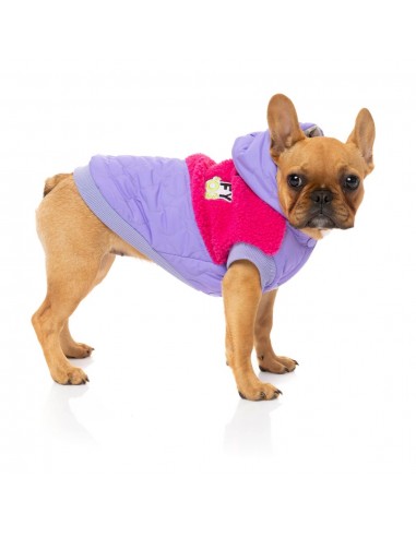 Sudadera con capucha para perros FuzzYard Oregon lavanda