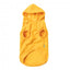 Sudadera con capucha para perros FuzzYard State amarillo