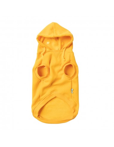 Sudadera con capucha para perros FuzzYard State amarillo