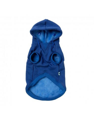 Sudadera con capucha para perros FuzzYard The Homies azul (talla 1)
