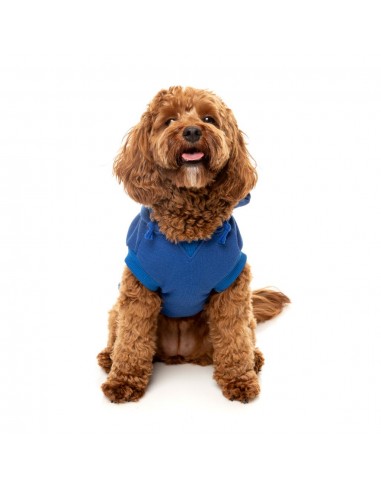 Sudadera con capucha para perros FuzzYard The Homies azul (talla 1)