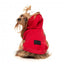 Sudadera con capucha para perros FuzzYard The Homies rojo (talla 1)