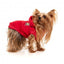 Sudadera con capucha para perros FuzzYard The Homies rojo (talla 1)