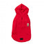 Sudadera con capucha para perros FuzzYard The Homies rojo (talla 2)