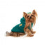 Sudadera con capucha para perros FuzzYard The Homies verde (talla 1)