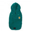 Sudadera con capucha para perros FuzzYard The Homies verde (talla 2)