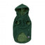 Sudadera con capucha para perros FuzzYard Treats verde (talla 6)