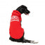 Sudadera con capucha para perros FuzzYard Zoomies rojo (talla 1)