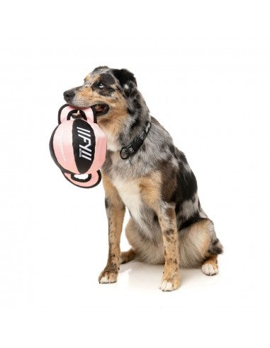 Pelota de tirar para perros FuzzYard Ball Tug melocotón