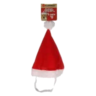 Gorro de Navidad con velcro para perro