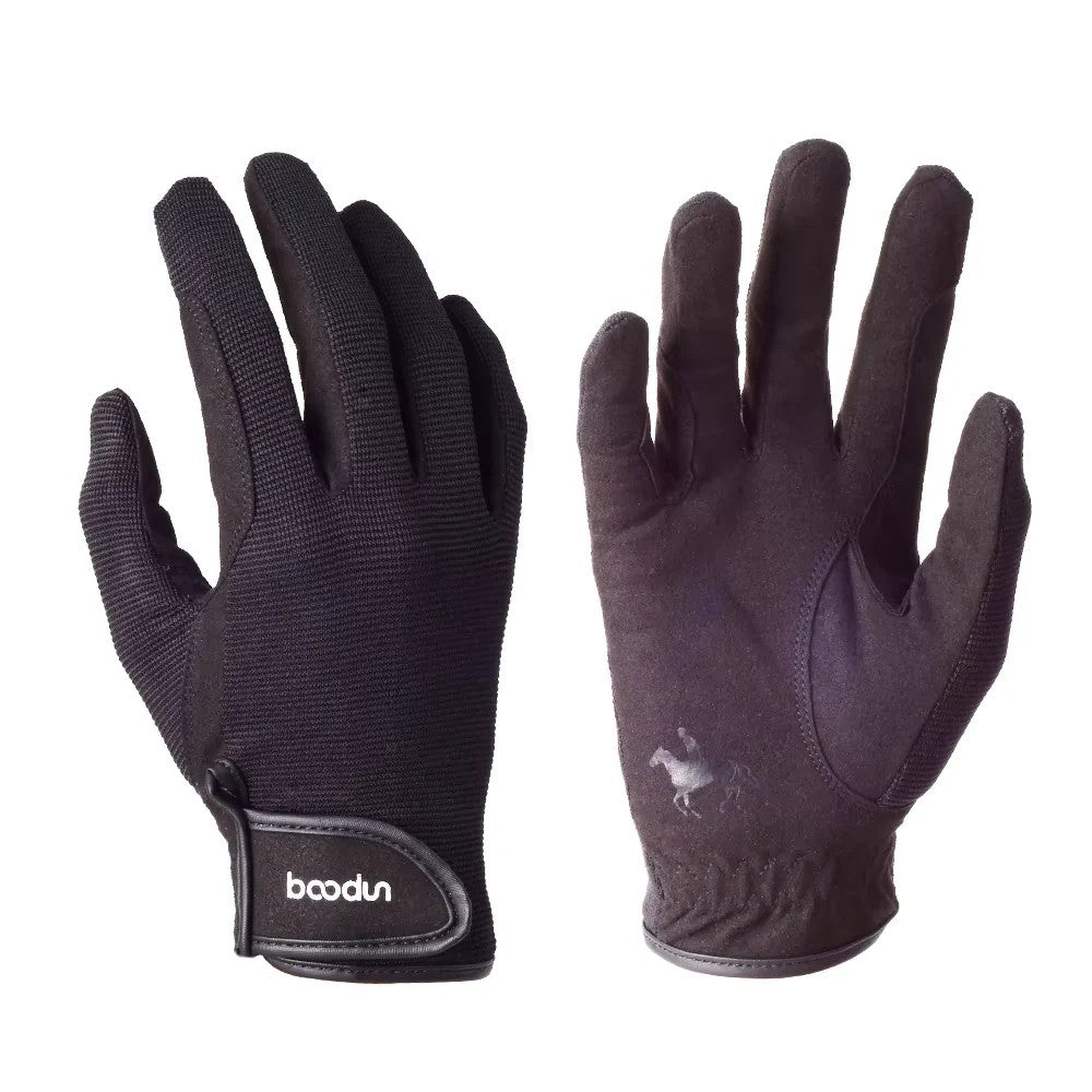 Guantes de equitación de malla transpirable con agarre - vista 2