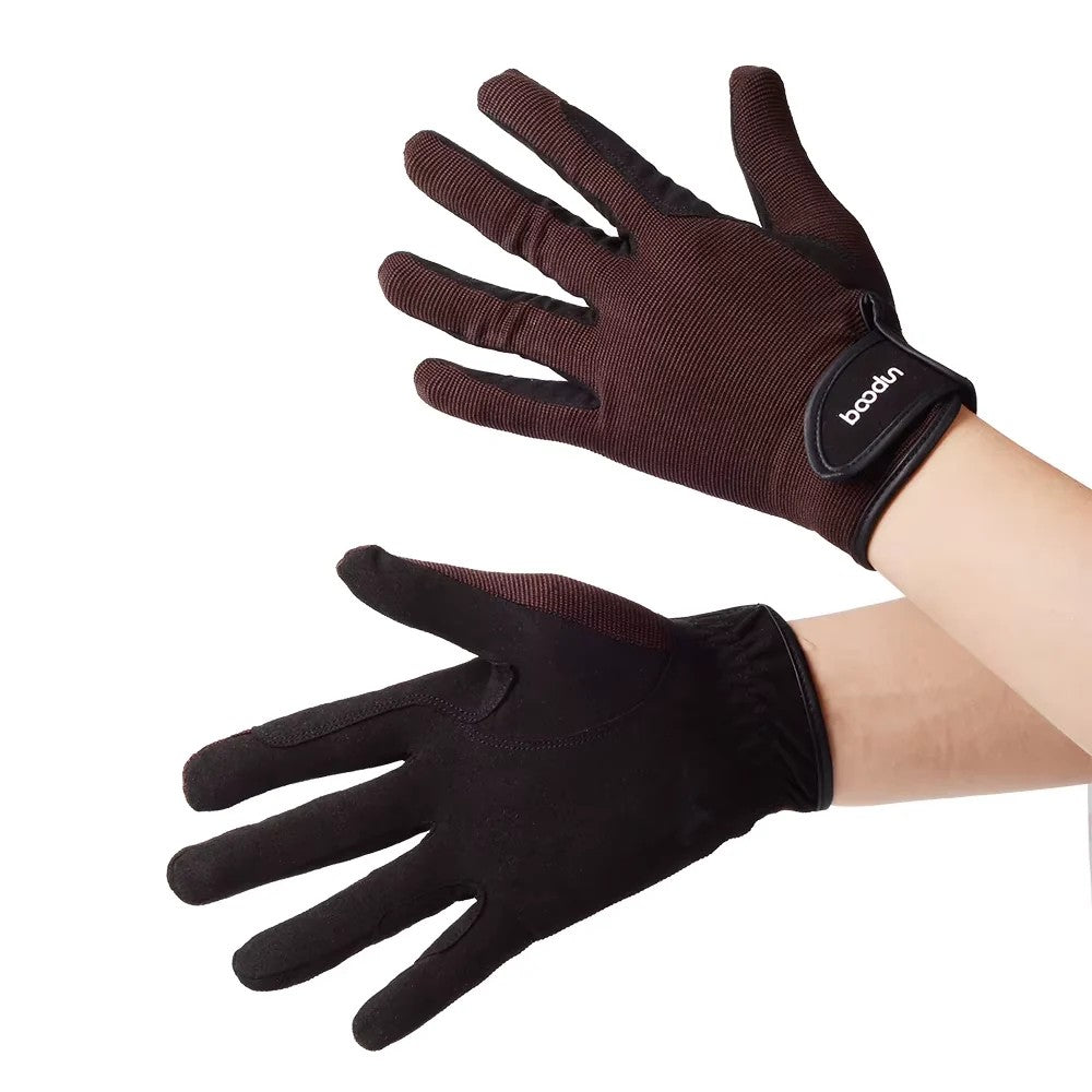 Guantes de equitación de malla transpirable con agarre - vista 4