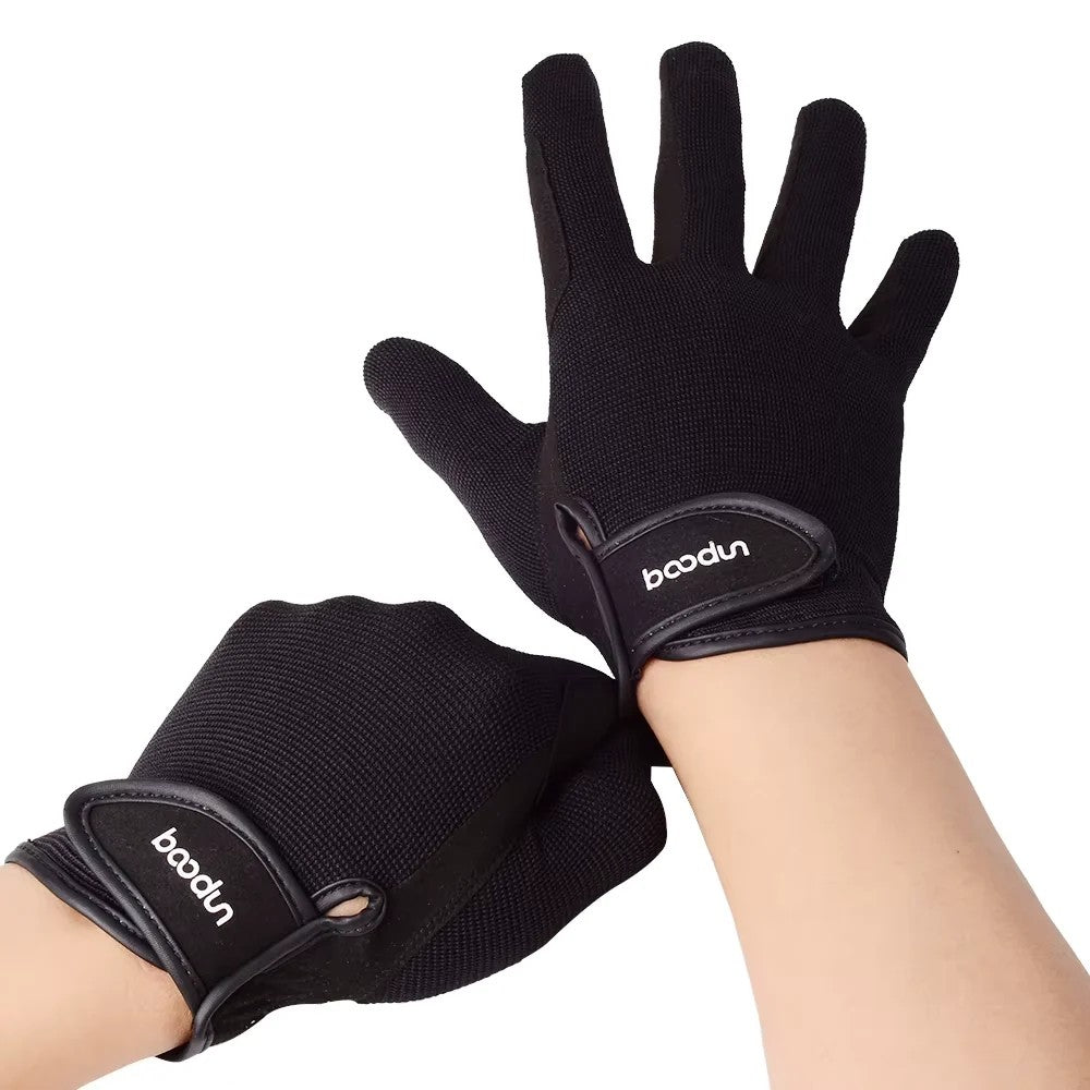 Guantes de equitación de malla transpirable con agarre - vista 7